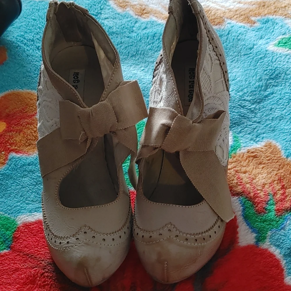 Distressed Mary Jane Bootie - Picture 2 of 4